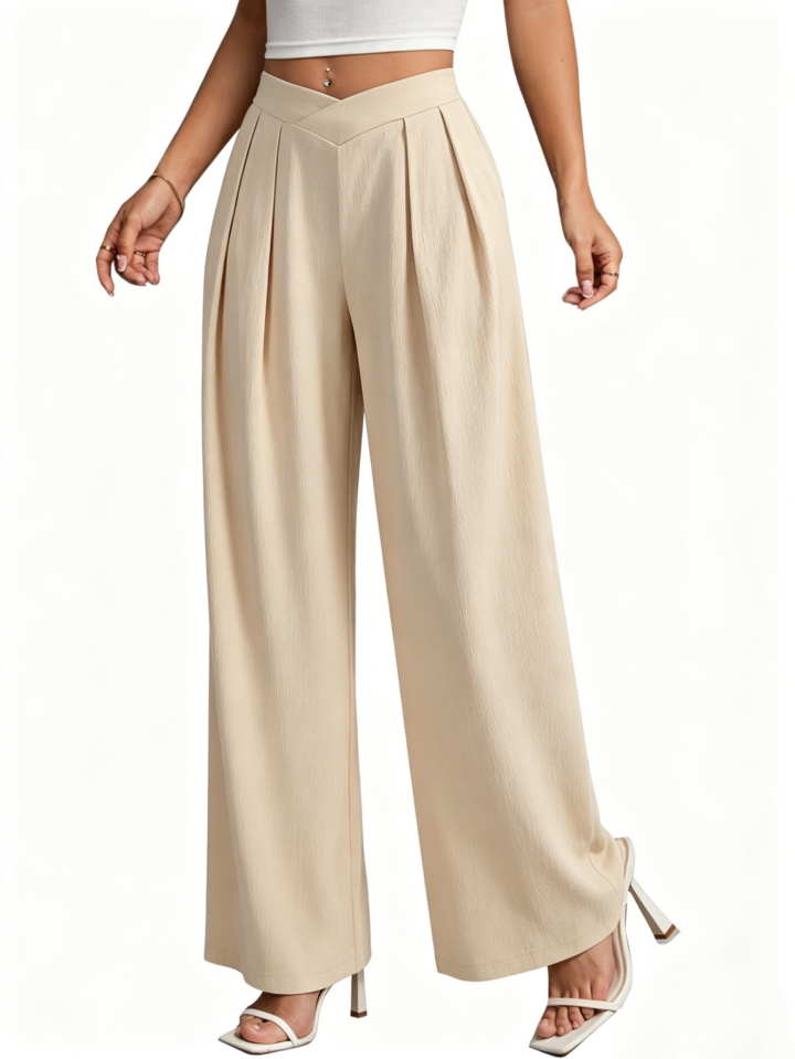 Women’s Pleated Wide Leg Pants