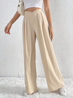 Women’s Pleated Wide Leg Pants