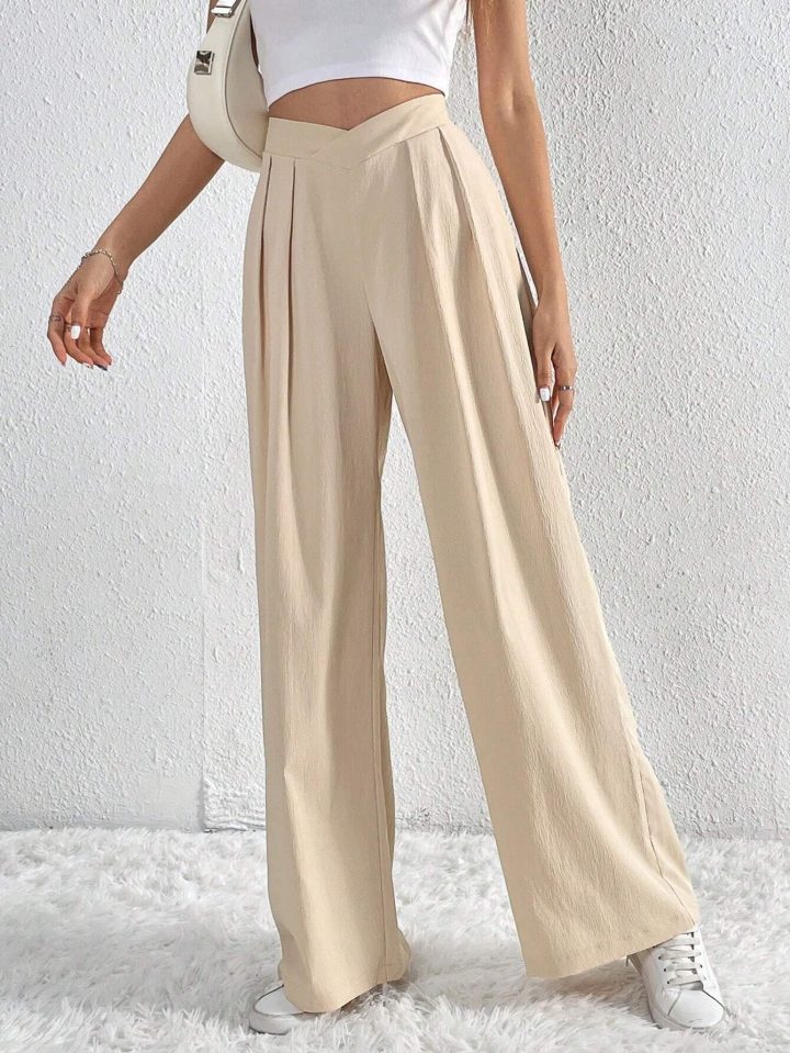 Women’s Pleated Wide Leg Pants