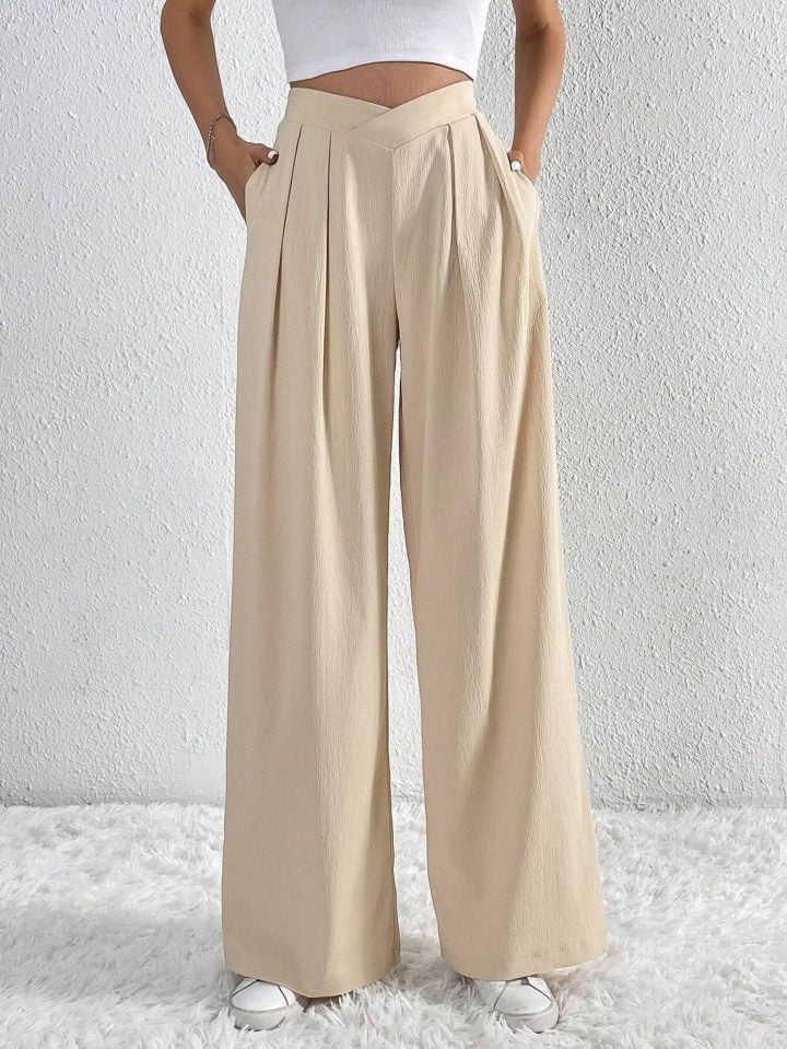 Women’s Pleated Wide Leg Pants