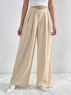 Women’s Pleated Wide Leg Pants